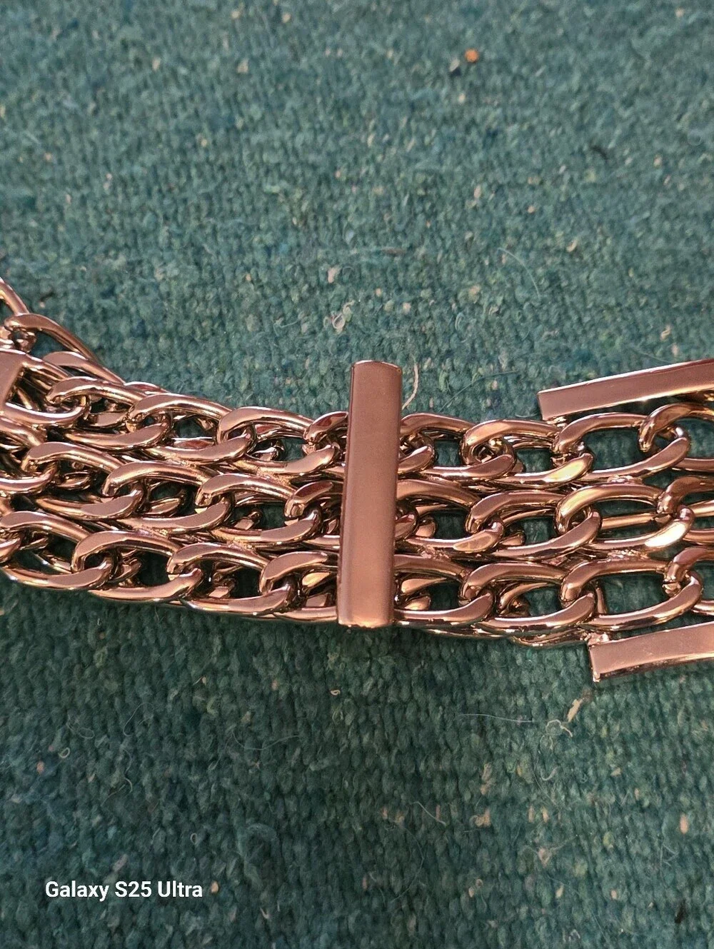 Vintage Y2K Silver Chain Belt Add a touch of 2000s Grunge Glam EUC